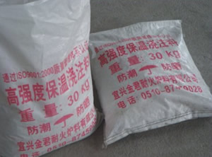High strength insulation castable